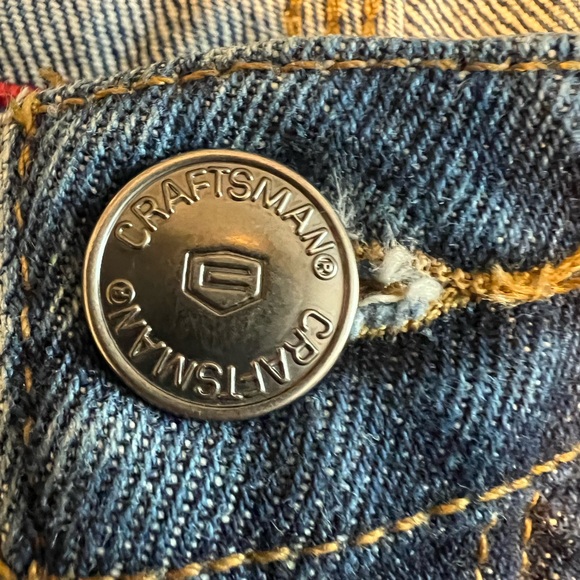 Men’s Craftsman Carpenter Utility Denim Jeans Size 44x30 - Picture 6 of 7